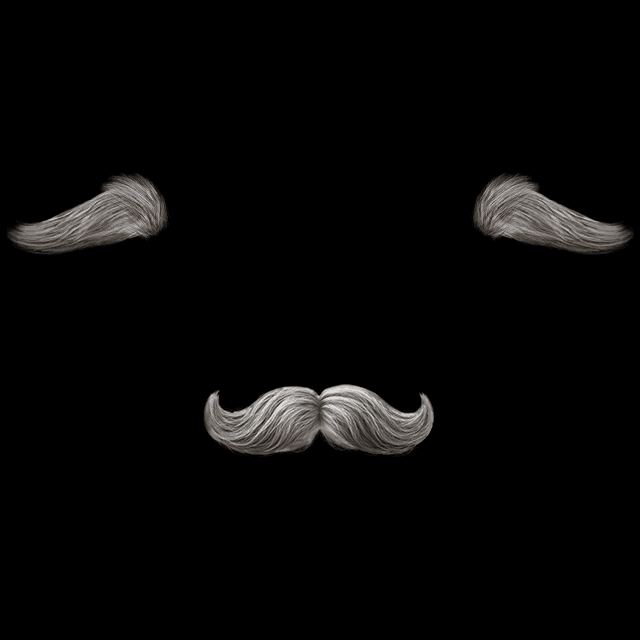 ヒゲとまゆ（そわそわ）の画像2