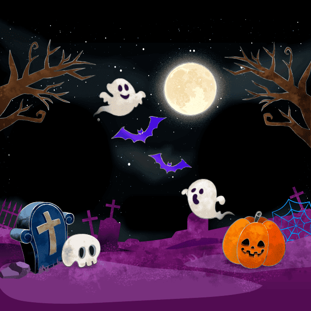 月夜のハロウィンパーティーの画像2