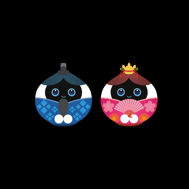 Romiお内裏様とお雛様の画像2