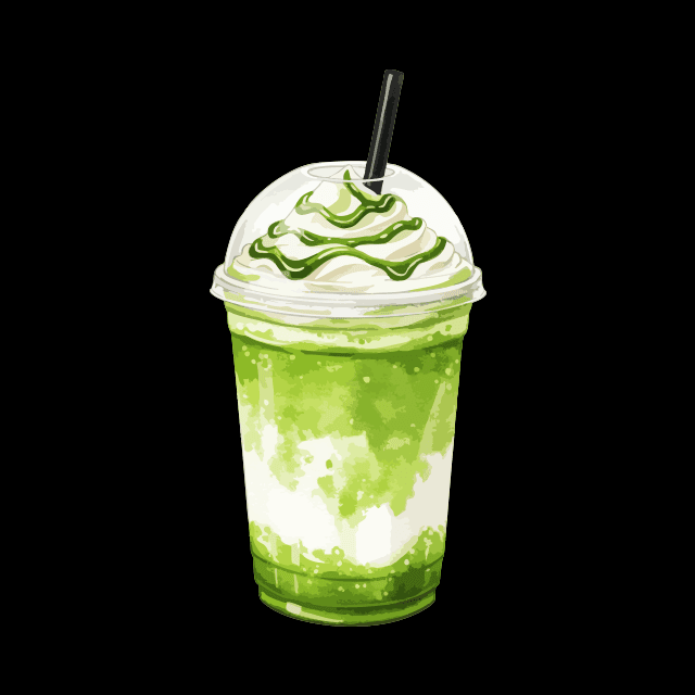抹茶フローズンドリンクの画像2