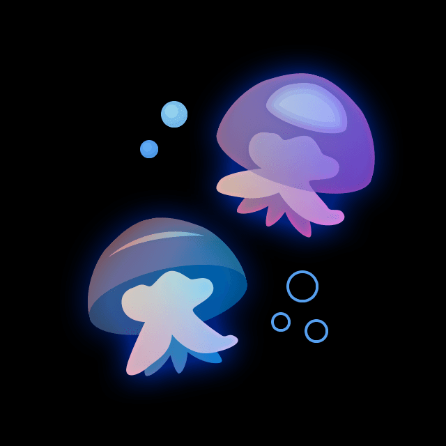 海の中（クラゲ）の画像2