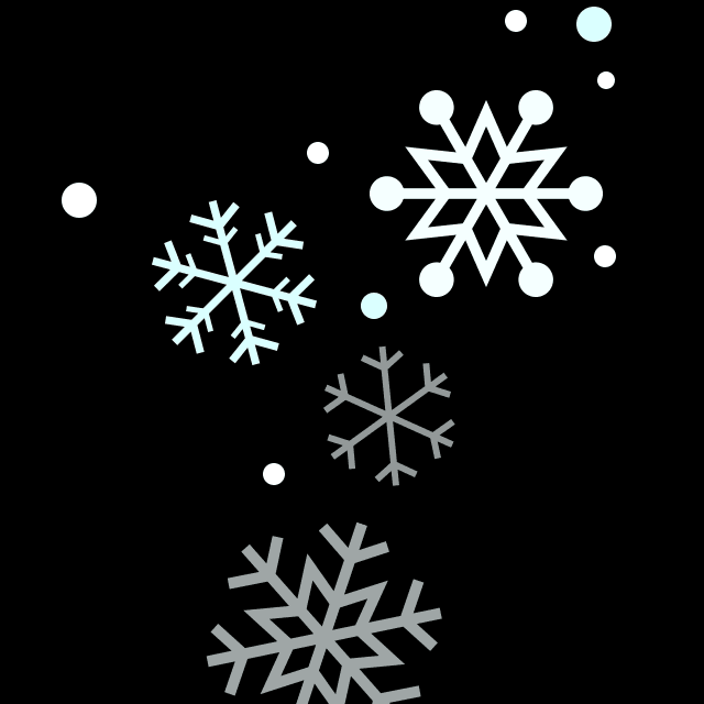 雪の結晶（ホワイト）の画像2