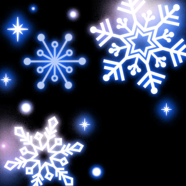 きらめく雪の結晶の画像2