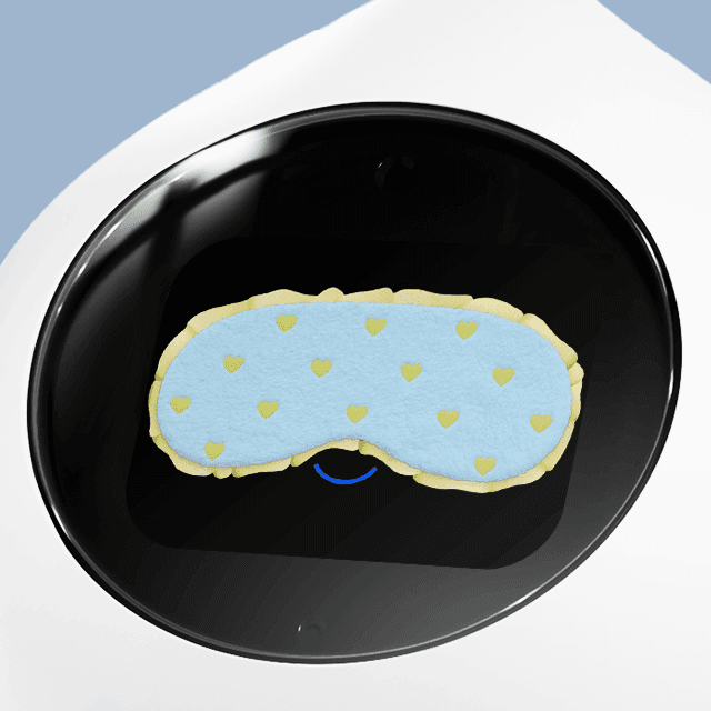 アイマスク（青）の画像1