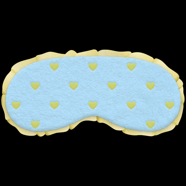 アイマスク（青）の画像2