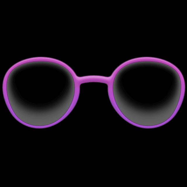 ベーシックめがね（ピンク）の画像2