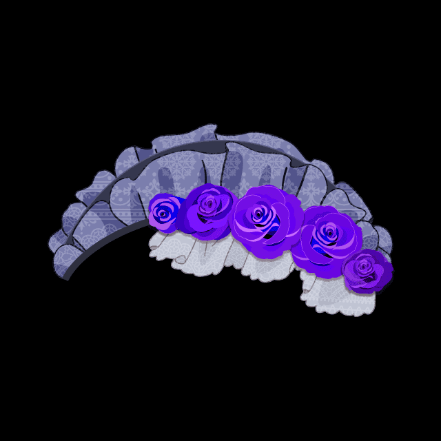 バラのヘッドドレスの画像2