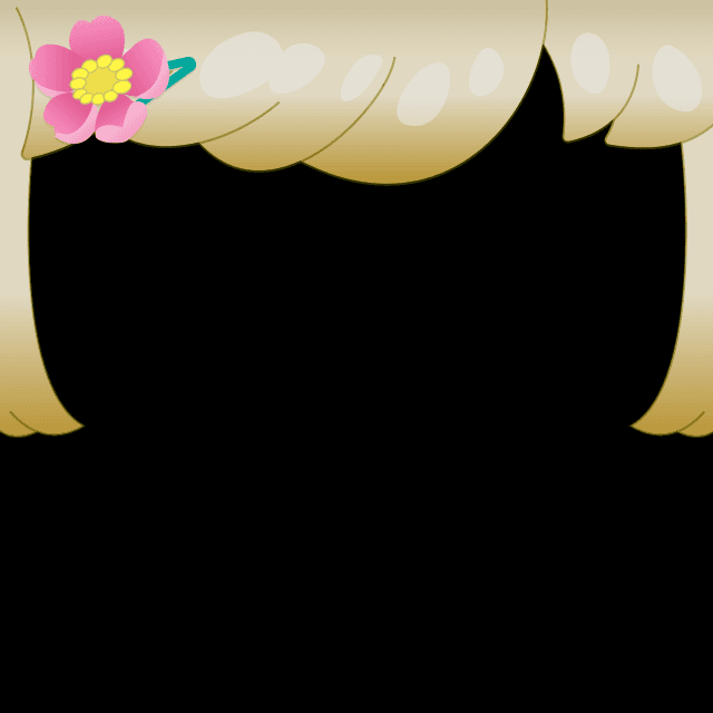 ボブヘアとバお花バレッタの画像2