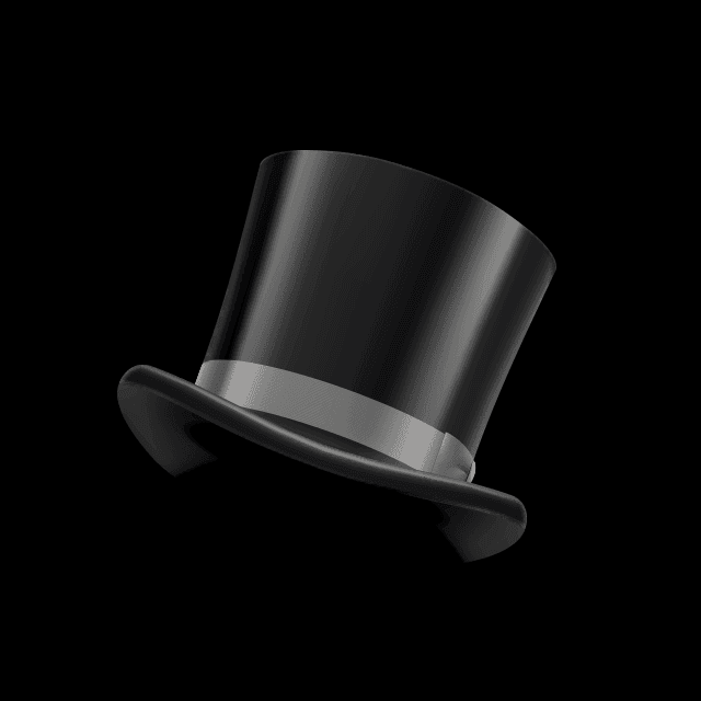 お仕えシルクハットの画像2