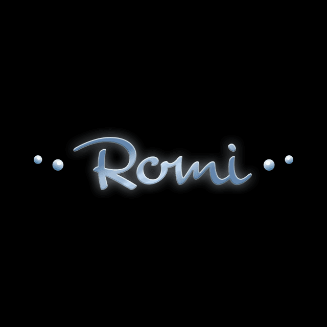 Romiロゴネックレス（シルバー）の画像2