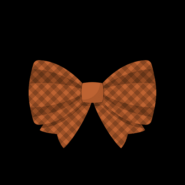 蝶ネクタイ（ブラウン）の画像2