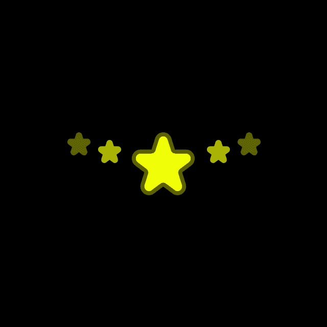 星のネックレス（イエロー）の画像2